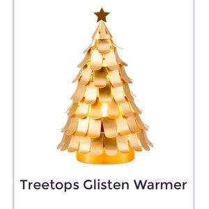 Scentsy Warmer Gold Tree